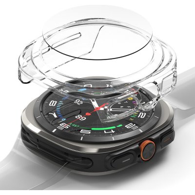RINGKE SLIM Obal + ochranné sklo Samsung Galaxy Watch Ultra 47mm CLEAR 84110 – Zboží Živě