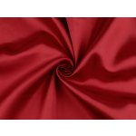 Satén jemně tuhý metráž Varianta: 13 (47) červená tmavá, Balení: 1 m – Zboží Dáma