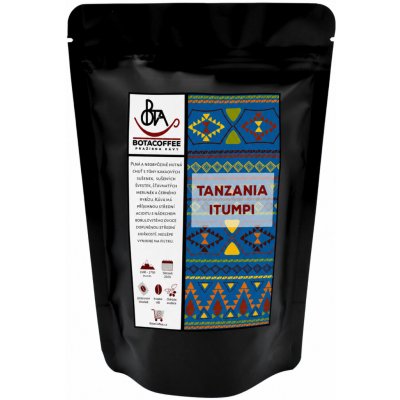 BotaCoffee Tanzania AB Itumpi zrnková 250 g – Hledejceny.cz