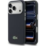 Lacoste PVC Petit Pique Semi Wrap MagSafe Kryt pro iPhone 17 Pro Max Navy – Zboží Mobilmania