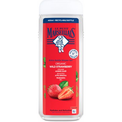 Le Petit Marseillais Strawberry jemný sprchový gel 400 ml