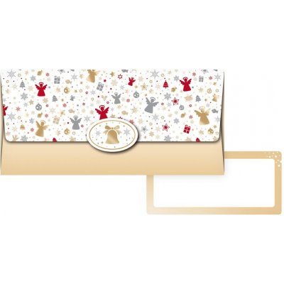 MFP paper s.r.o. Vánoční obálka na peníze - béžová – Sleviste.cz