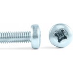 Šroub půlk. hl. kříž ZB, DIN 7985 - M3x6 – Hledejceny.cz