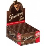 SMOKING Papírky BROWN King Size 33 x 50 ks – Zboží Dáma