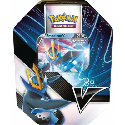 Pokémon TCG V Strikers Tin Empoleon V – Hledejceny.cz