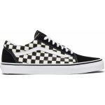 Vans boty Old Skool PRIMARY CHECK black/white – Zboží Dáma