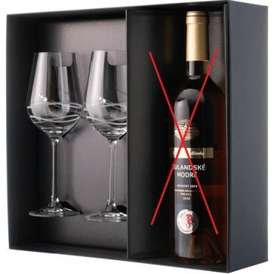 Diamante vínový set sklenic Venezia 2 x 350 ml – Hledejceny.cz