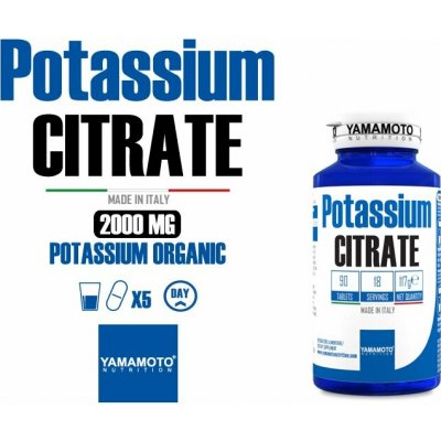 Yamamoto Potassium Citrate Draslík 90 tablet – Hledejceny.cz