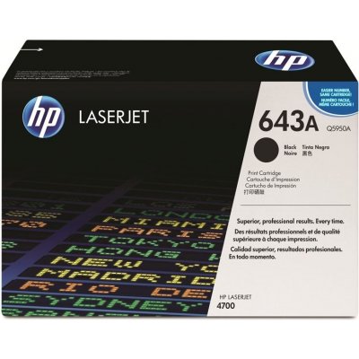 HP 643A originální tonerová kazeta černá Q5950A