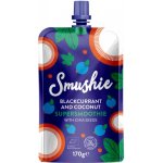Salvest Smushie BIO Ovocné smoothie s černým rybízem kokosovým mlékem a chia semínky 170 g – Zboží Dáma