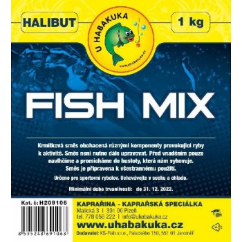 U Habakuka Krmítková směs Fish Mix 1kg Patentka