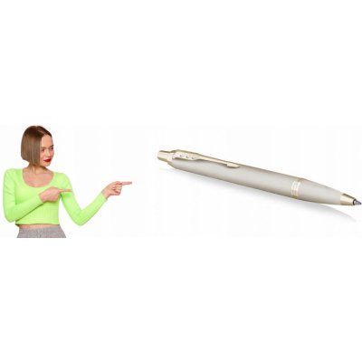 Parker IM Monochrome Champagne 1502/3272956 – Zboží Živě