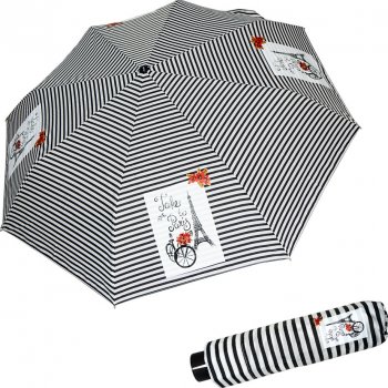 Doppler Mini Fiber TAKE ME TO PARIS skládací mechanický deštník