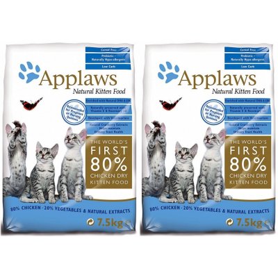 Applaws Kitten Chicken 2 x 7,5 kg – Hledejceny.cz