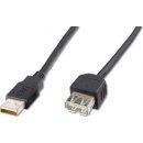 Assmann C0794223 USB 2.0, USB A M (plug)/USB A F, 1,8m, černý