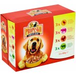 Propesko Adult kuře & hovězí & krůta & jehně 12 x 100 g – Sleviste.cz