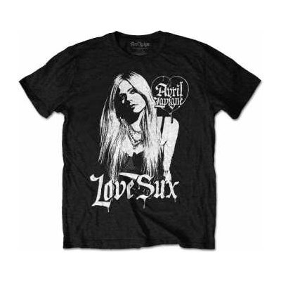 Avril Lavigne unisex T-shirt Love Sux – Hledejceny.cz