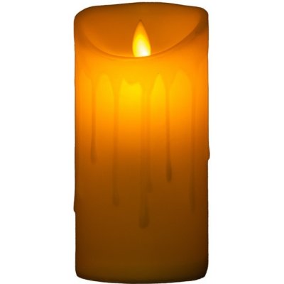 Emocio LED čajová svíčka tančící plamen 75 × 150 mm – Hledejceny.cz