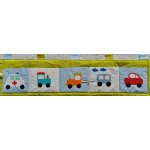 Ratajský Kapsář za postel velký 200x50 cm Bagr a auto – Hledejceny.cz