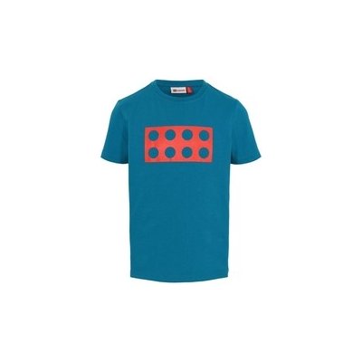 LEGO® tričko LWTOBIAS 23019 petrolejově modré