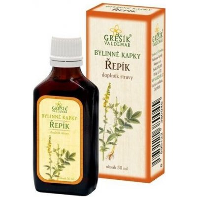 Grešík Valdemar kapky Řepík 50 ml – Hledejceny.cz