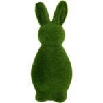 Clayre & Eef Zelená dekorativní figurka králíka Rabbit Flock Green L - Ø 10*25 cm – Hledejceny.cz