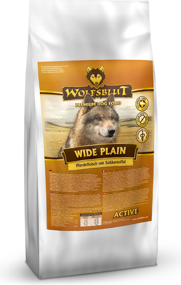 Wolfsblut Wide Plain Active Adult kůň s batáty 2 kg