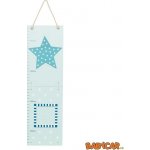 Jabadabado růstový metr hvězda modrá – Zboží Mobilmania