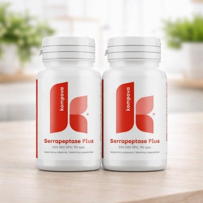 Kompava Serrapeptase Plus 180 kapslí – Hledejceny.cz