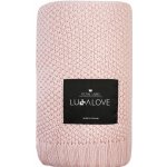 Lullalove Bambusová dečka Pudrová růž – Sleviste.cz