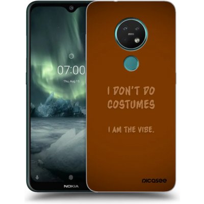 Picasee silikonový průhledný obal pro Nokia 7.2 - I don´t do costumes – Zboží Živě