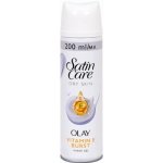 Gillette Satin Care Olay vitamin E Burst gel na holení 200 ml – Sleviste.cz