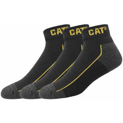 Caterpillar pánské pracovní ponožky 3 páry černá – Sleviste.cz
