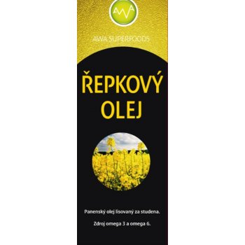 AWA superfoods Řepkový olej nerafinovaný Raw 500 ml