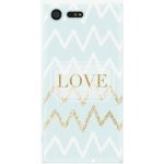 Pouzdro iSaprio GoldLove - Sony Xperia X Compact – Zbozi.Blesk.cz