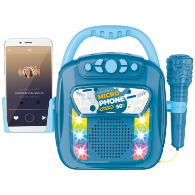 Wiky Hudební box s mikrofonem a bluetooth 28cm – Zboží Dáma