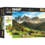 Trefl s třídičem 2v1 Dolomity Itálie 1000 dílků – Hledejceny.cz