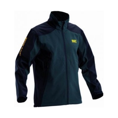 DOC bunda softshell bez kapuce zeleno-černá – Sleviste.cz