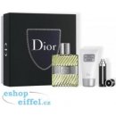 Christian Dior Eau Sauvage EDT 100 ml + sprchový gel 50 ml + EDT 3 ml dárková sada