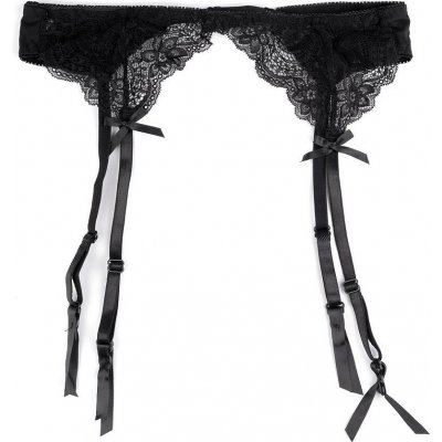 Prima-obchod Krajkový podvazkový pás 2 černá – Zboží Dáma