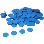 Wissner Žetony modré 100 ks – Zboží Dáma