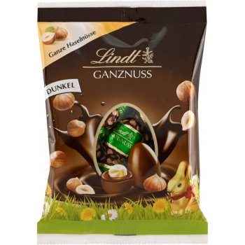 Lindt Mini Velikonoční vajíčka z hořké čokolády s celým oříškem 86 g