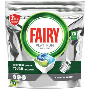 Fairy Platinum All in One Kapsle do myčky 75 ks