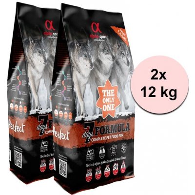 Alpha Spirit The Only One 7 Days Formula 2 x 12 kg – Hledejceny.cz