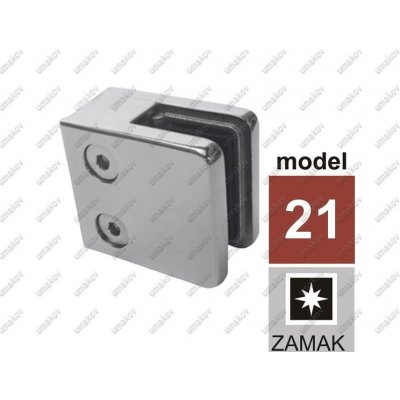 Úchyt skla ZAMAK, POLISH, 40x40x2/45x45mm – Hledejceny.cz