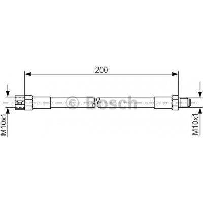 BOSCH Brzdová hadice 1 987 476 002