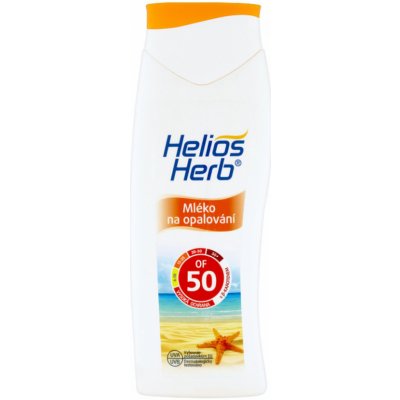 Helios Herb mléko na opalování s betakarotenem SPF50 200 ml – Zbozi.Blesk.cz