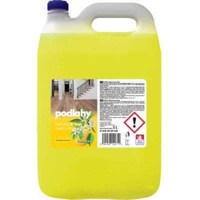 LAVON čistič na podlahy Lemon Spring, 5 l – Zboží Mobilmania