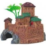Akvarijní dekorace MEDIEVAL Vesnice S 8 cm Zolux – Sleviste.cz