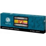 Astra Umělecké temperové barvy Artea 12 barev 20 ml 309964 – Hledejceny.cz